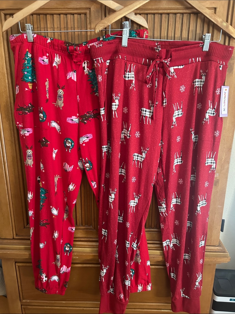 NWT Holiday PJ Bottoms